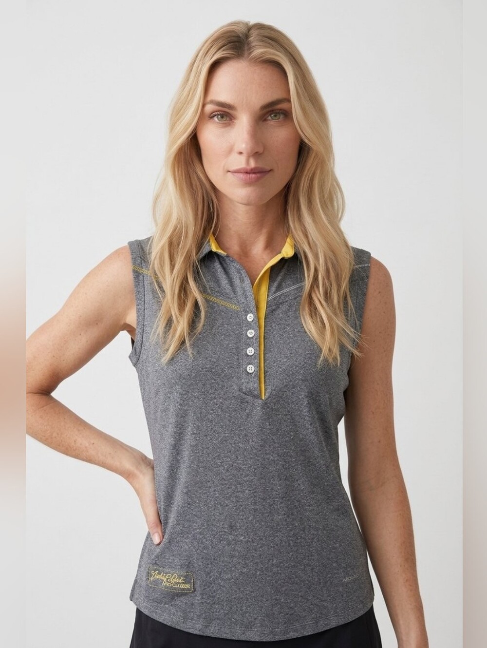 Annika Women’s Sleeveless Golf Polo